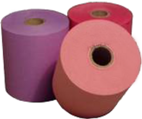 Hydrofix colored paper rolls for laundries 44 x 70 x 12 mm