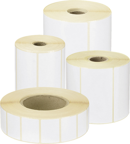 102 x 64 mm direct thermal labels rolls